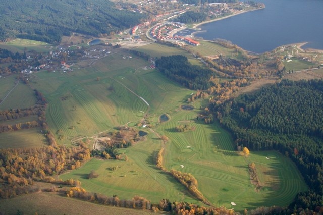 lipno-golf-club aerial