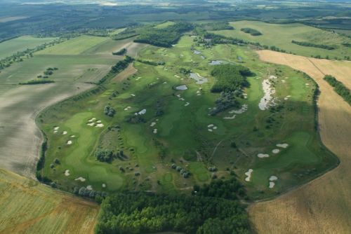 pannonia golf resort aerial